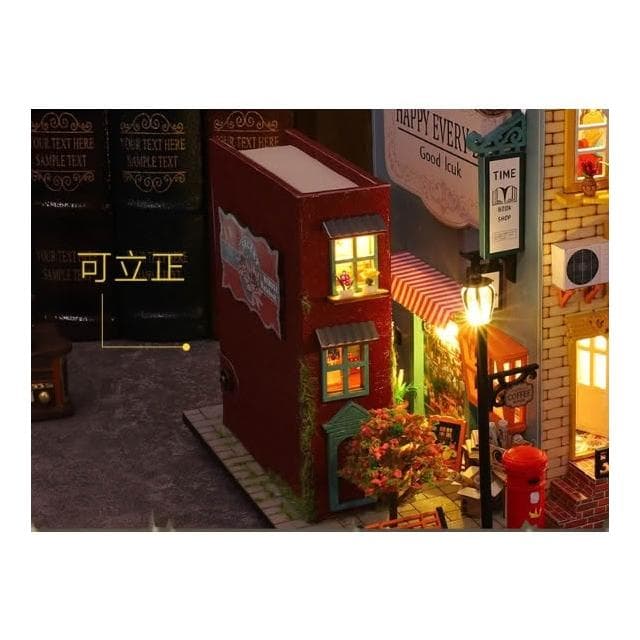 大旺小舖:台北DIY小屋 書裡書外 袖珍屋娃娃屋材料包 台北車站賣場上百款小屋生日結婚母親節情人節聖誕交換禮物