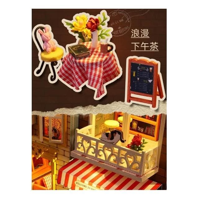 大旺小舖:台北DIY小屋 書裡書外 袖珍屋娃娃屋材料包 台北車站賣場上百款小屋生日結婚母親節情人節聖誕交換禮物