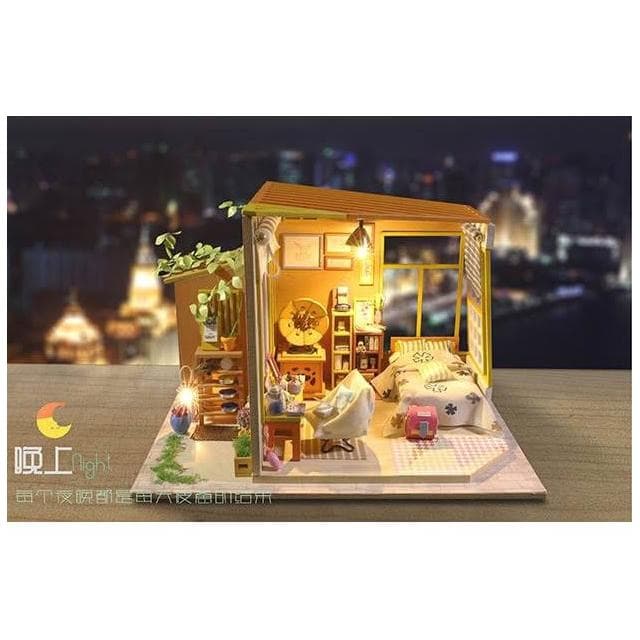 大旺小舖:台北現貨DIY小屋伴你同行  袖珍屋娃娃屋材料包 生日結婚母親節情人節聖誕交換禮物 實體店面