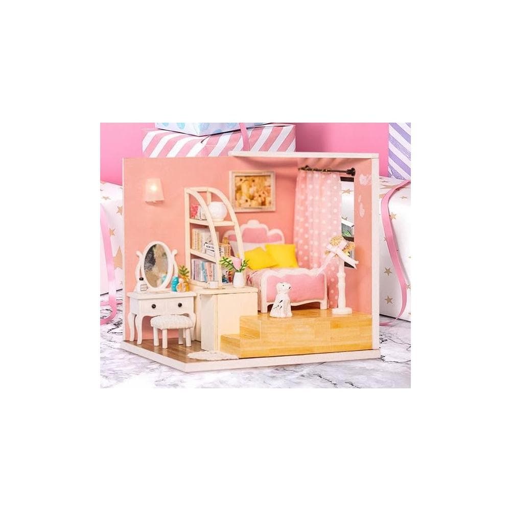 大旺小舖:DIY小屋 幸福小窩 袖珍屋娃娃屋材料包 生日結婚母親節情人節聖誕交換禮物 實體店面