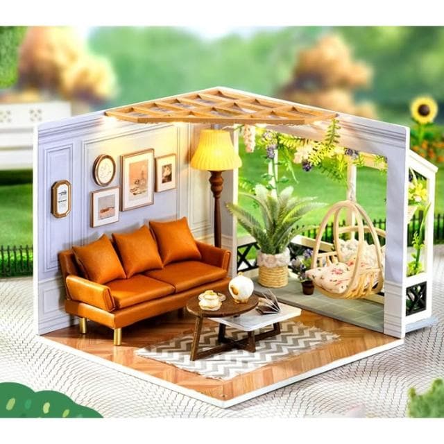 大旺小舖:台北現貨DIY小屋暖暖時刻 我的小場景系列 袖珍屋娃娃屋材料包 生日結婚母親節情人節聖誕交換禮物 實體店面