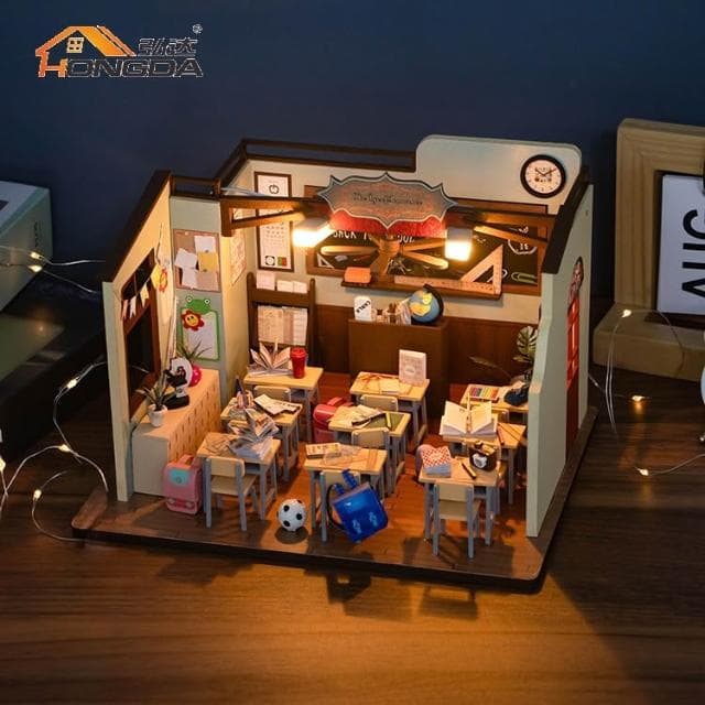 大旺小舖:台北現貨DIY小屋 純真年代 袖珍屋娃娃屋材料包 生日結婚母親節情人節聖誕交換禮物 實體店面