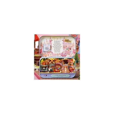 大旺小舖:DIY小屋袖珍屋娃娃屋材料包盒子劇場夢之境三部曲 糖果奇遇 生日結婚母親節情人節聖誕交換禮物 實體店面