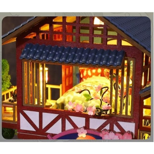 大旺小舖:台北現貨DIY小屋 和喜居 日本料理店 袖珍屋娃娃屋材料包 生日結婚母親節情人節聖誕交換禮物 實體店面