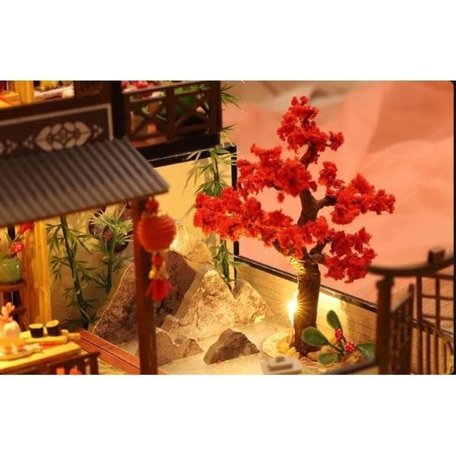 大旺小舖:DIY小屋 林栖谷居袖珍屋娃娃屋材料包 生日結婚母親節情人節聖誕交換禮物 實體店面