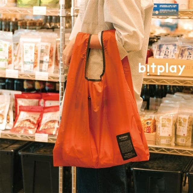 bitplay Foldable 2-Way Bag 超輕量翻轉口袋包(隨身/購物袋/媽媽包/多功能/#情侶聖誕禮物)