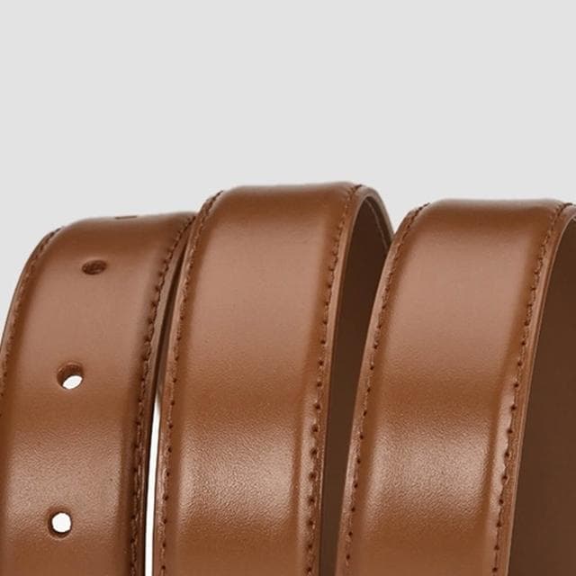 【MoonDy】皮帶 腰帶 真皮皮帶 紅色腰帶 精品皮帶 復古皮帶 細皮帶 大衣腰帶 女生腰帶 白色腰帶 西裝皮帶 腰鍊 禮物