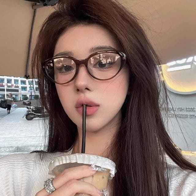 【MoonDy】眼鏡女 鏡框 鏡架 眼鏡框 眼鏡架 tr90鏡框 黑框眼鏡 素顏眼鏡 復古眼鏡 猫眼眼鏡 顯小臉 附眼鏡盒 禮物