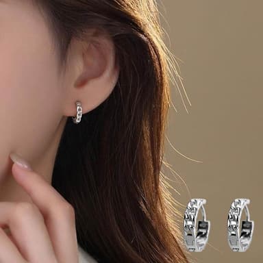 【LEESA】韓國飾品\耳環\鏈條耳環\ins風\個性耳環\純銀飾品925\純銀耳環\耳飾正韓耳環\簡約耳環\情人節禮物\