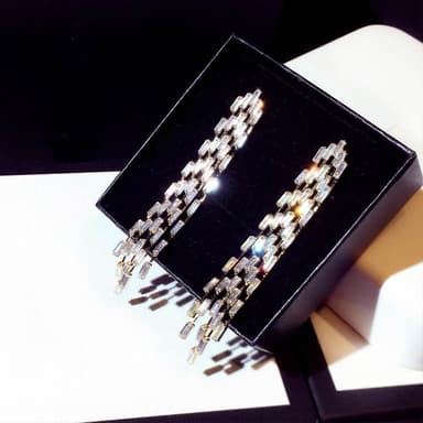 【LEESA】幾何耳環\耳針\抗敏耳環\歐美耳環\飾品\耳飾\耳環\流蘇耳環\簡約ins風\長款耳環\小眾設計\送閨蜜\小禮物\