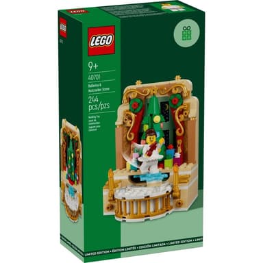 【LEGO 樂高】高雄天利鄭姐｜樂高 特殊節慶 Festivals 系列 40701 芭蕾舞者與胡桃鉗 聖誕節 送禮 居家擺飾