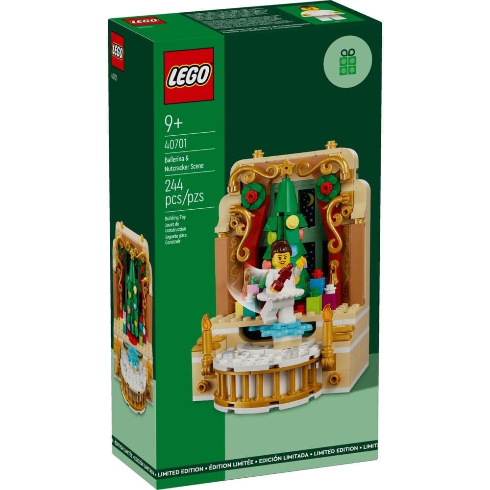 【LEGO 樂高】高雄天利鄭姐｜樂高 特殊節慶 Festivals 系列 40701 芭蕾舞者與胡桃鉗 聖誕節 送禮 居家擺飾