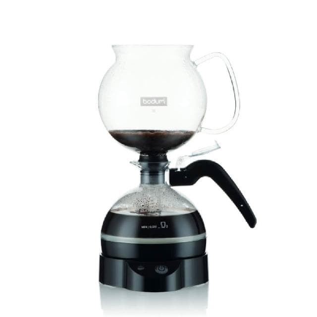 【Bodum】E-bodum 虹吸式電動咖啡壺 (BD11822-01)全自動咖啡機 專業咖啡壺