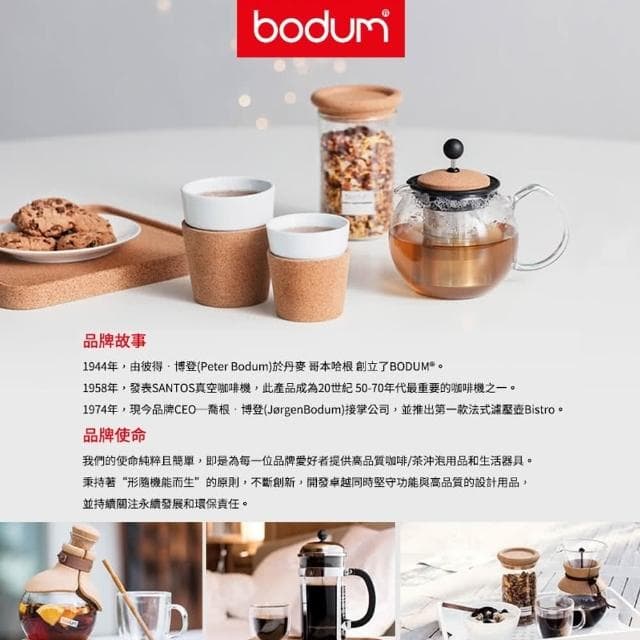 【Bodum】E-bodum 虹吸式電動咖啡壺 (BD11822-01)全自動咖啡機 專業咖啡壺