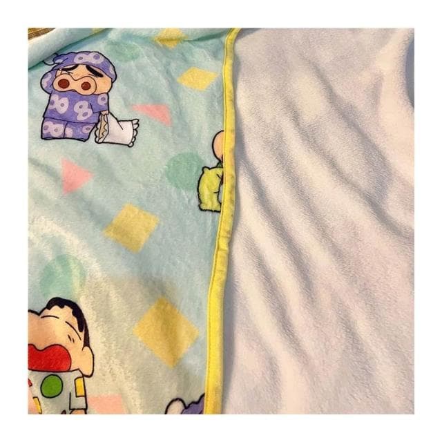 抱枕毯子二合一辦公室午睡毯小新毛絨玩偶兒童被子禮物送女生生日