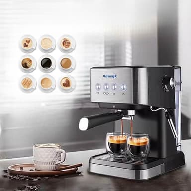 咖啡機 coffee machine 義式半自動咖啡機濃縮高壓萃取打奶泡咖啡機 咖啡器