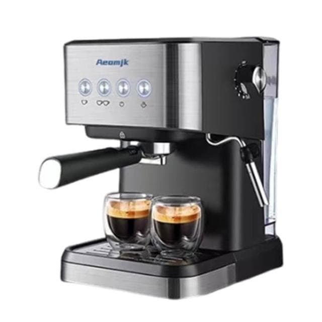 咖啡機 coffee machine 義式半自動咖啡機濃縮高壓萃取打奶泡咖啡機 咖啡器