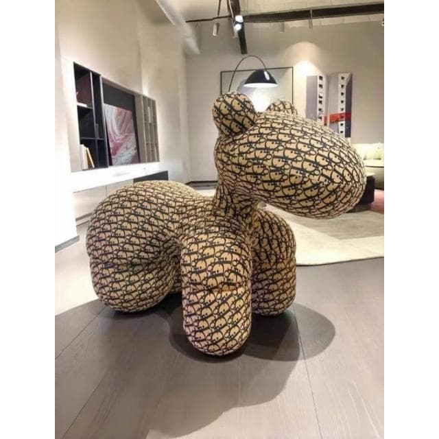小马椅儿童动物沙发客厅设计师创意乔迁礼物摆件创意懒人沙发椅子
