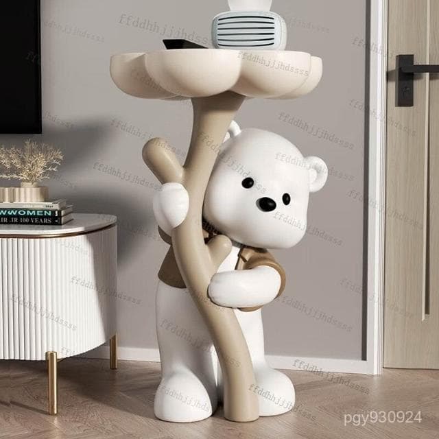 💕創意熊 落地擺件 家居裝飾品 客廳擺件 玄關擺件 大型擺件 沙髮電視櫃裝飾 擺件  家居好物 開業 喬遷送禮 入厝禮物