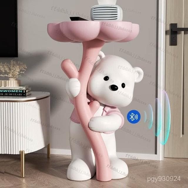 💕創意熊 落地擺件 家居裝飾品 客廳擺件 玄關擺件 大型擺件 沙髮電視櫃裝飾 擺件  家居好物 開業 喬遷送禮 入厝禮物