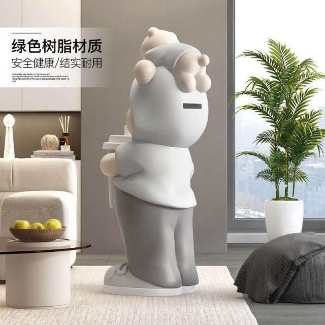 桌邊桌 桌麵擺件 落地擺件 客廳擺件 韻燦大容量超大號落地存錢罐擺件店鋪裝飾品開業禮物喬遷新居禮品