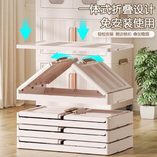 寶寶衣櫃兒童收納櫃折疊免安裝儲物櫃嬰兒專用簡易家用臥室整理箱
