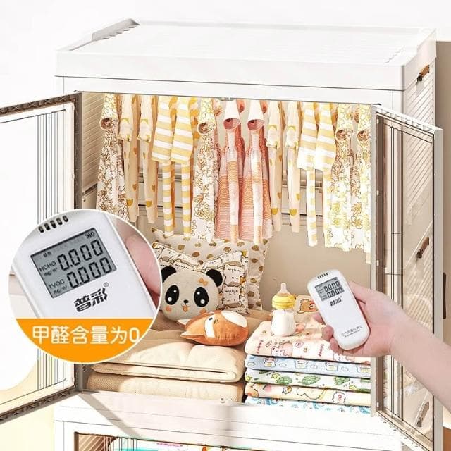 免安裝寶寶衣櫃兒童衣服整理箱嬰兒小衣櫥塑膠家用簡易收納儲物櫃