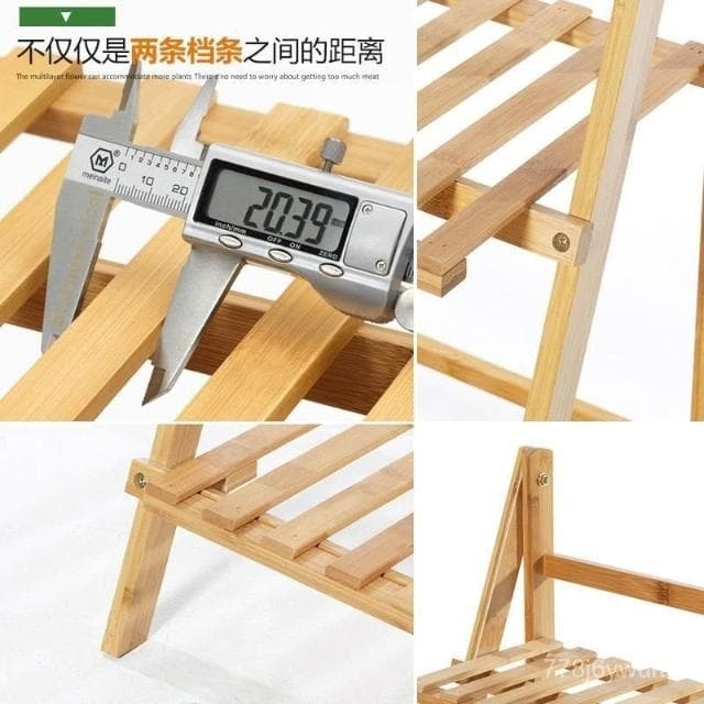 花架子客廳落地式置物架陽臺裝飾布置多肉花盆植物擺放架實木多層  聚寶盆架 盆栽架 展示邊桌 多肉花架 實木花架 復古花架