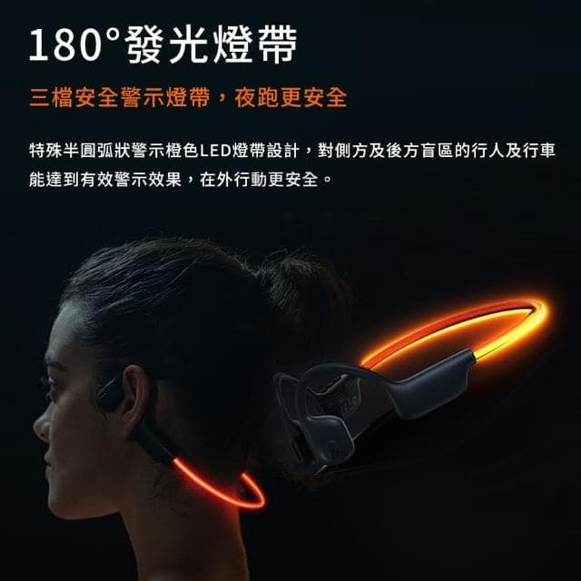 HAKII LIGHT 後掛無線MP3耳機 32GB內存 (運動耳機 無線耳機 耳機 藍芽耳機 隨身聽)