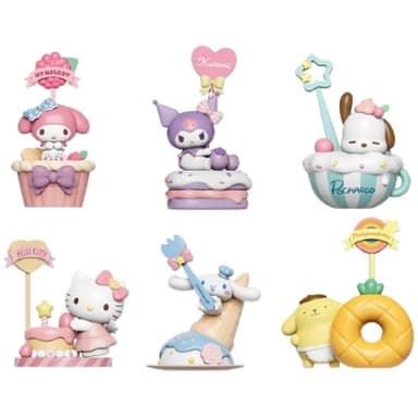 【SANRIO 三麗鷗】三麗鷗 便條夾 甜點系列 名片夾 留言夾 相片夾 便簽夾 擺件 生日禮物 辦公用品 重要 訊息提示 可愛風