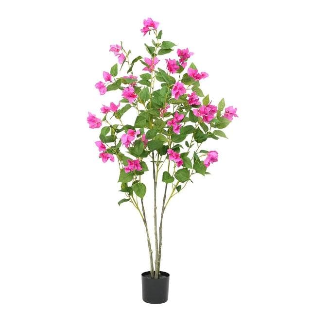 大型仿真綠植三角梅樹盆栽室內客廳落地裝飾植物造景假樹擺件批發