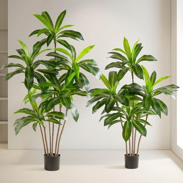 仿真綠植巴西木盆栽室內家居裝修植物擺件仿真樹巴西鐵落地盆景