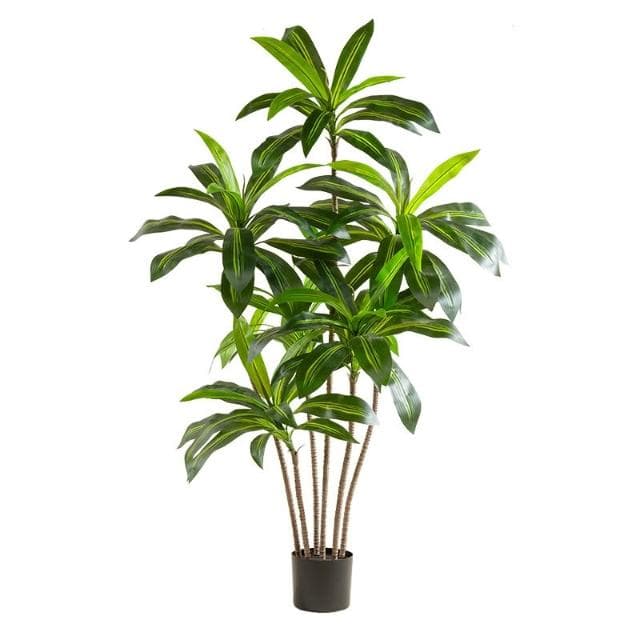 仿真綠植巴西木盆栽室內家居裝修植物擺件仿真樹巴西鐵落地盆景
