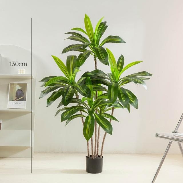 仿真綠植巴西木盆栽室內家居裝修植物擺件仿真樹巴西鐵落地盆景