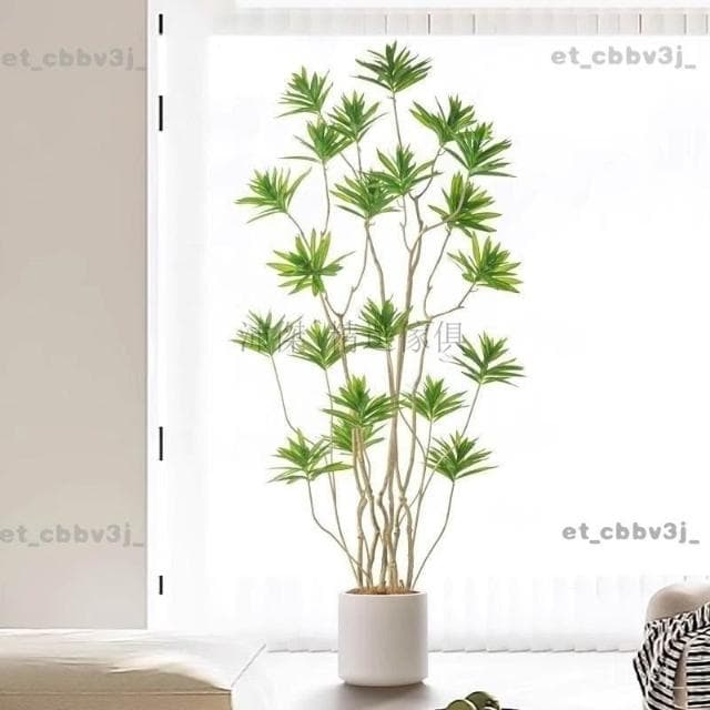 熱賣🌈大型仿真綠植仿生盆栽百閤竹假樹植物高端輕奢室內客廳裝飾花擺件 盆栽 居傢裝飾 仿真植物 人造樹 假樹 假植物