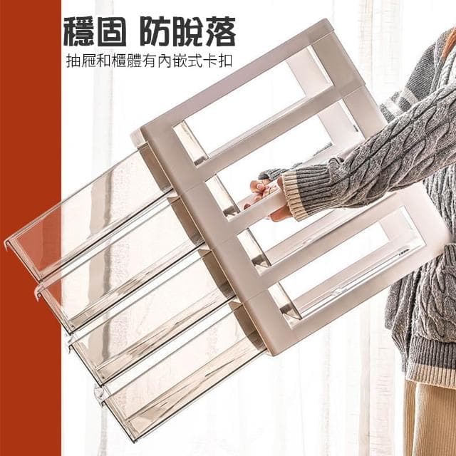 ✨熱賣爆款✨ 移動式多層抽屜櫃 收納櫃 保養品收納 透明收納櫃 抽屜式置物櫃 桌下雜物儲物櫃 頂部可置物 床頭櫃