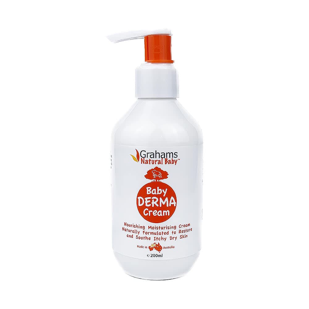【Grahams 珂然】澳洲 嬰兒舒敏潤膚霜 200ml#0000050#(澳洲 嬰幼兒 保濕 滋潤 舒緩肌膚)
