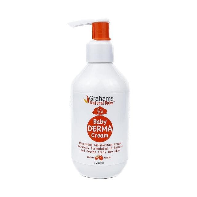 【Grahams 珂然】澳洲 嬰兒舒敏潤膚霜 200ml#0000050#(澳洲 嬰幼兒 保濕 滋潤 舒緩肌膚)
