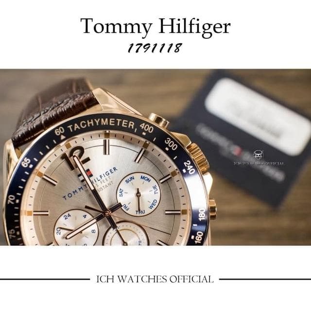 【Tommy Hilfiger】ICHco 實體門市 美國Tommy Hilfiger 1791118-男錶手錶生日禮物情人節禮物父親節禮物情侶錶對錶機械表石英錶