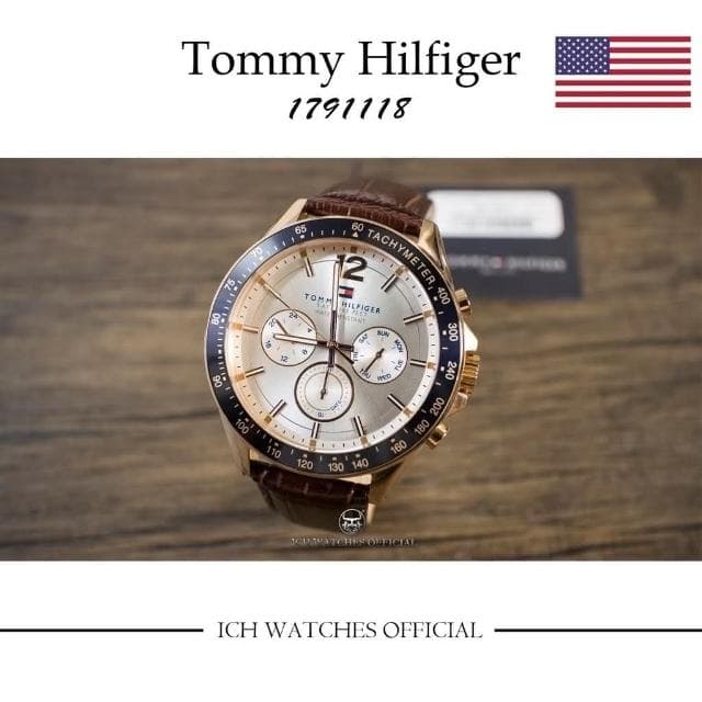 【Tommy Hilfiger】ICHco 實體門市 美國Tommy Hilfiger 1791118-男錶手錶生日禮物情人節禮物父親節禮物情侶錶對錶機械表石英錶