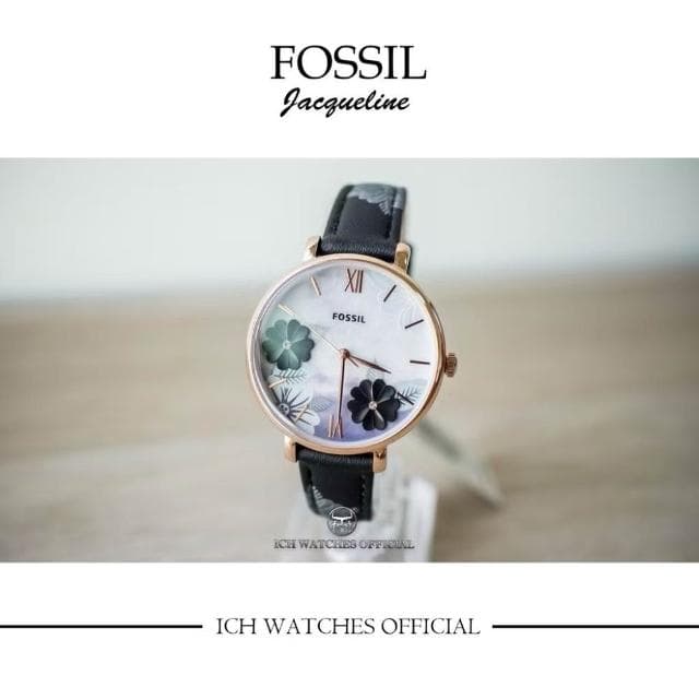 【FOSSIL】ICHco 實體門市 美國FOSSIL Three-hand Jacqueline系列花漾年華貝母系列女錶-手錶聖誕禮物情人節禮物生日