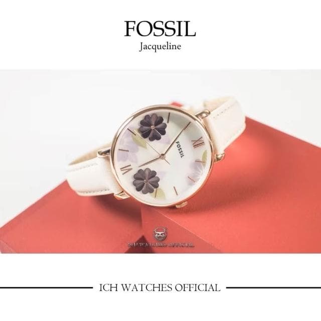 【FOSSIL】ICHco 實體門市 美國FOSSIL Three-hand Jacqueline系列花漾年華貝母系列女錶-手錶聖誕禮物情人節禮物生日