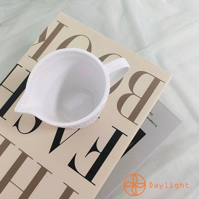 【Daylight】陶瓷奶盅 奶壺 佐料杯 醬料杯 牛奶杯 蜂蜜盅 糖漿杯 磨砂質感 量杯 交換禮物