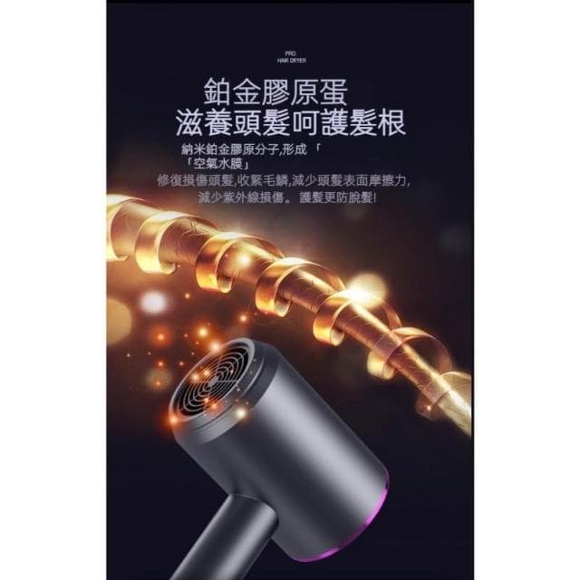 免運🔥現貨速發📣110V台灣專用 負離子吹風機 附風嘴 錘子吹風筒 藍光護髮 電吹風 酒店/髮廊/家用吹風機