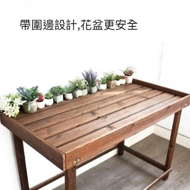 花架 陽台防腐實木多肉戶外室內雙層花台置物架花盆收納盆景架 花架陽台落地式 盆栽架 園藝花架 植物架 花架落地 花盆架