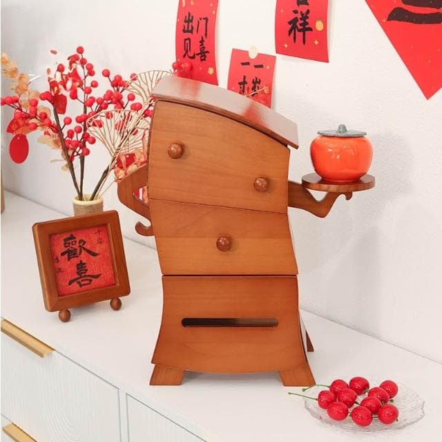 女生閨蜜生日禮物家居新婚新房新居喬遷桌面擺飾玄關收納抽屜實用