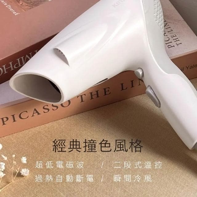 【KINYO】時尚輕巧吹風機 輕巧大風量吹風機 兩段式控溫 過熱自動斷電 輕巧 便攜式 吹風機禮物 KINYO MEH-HD01
