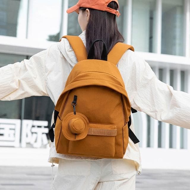 【LEESA】尼龍後背包\黑色包包\工裝包\包包\後背包\防水後背包\旅行背包\大容量包包\大學生後背包\通勤包\雙肩包\禮物\