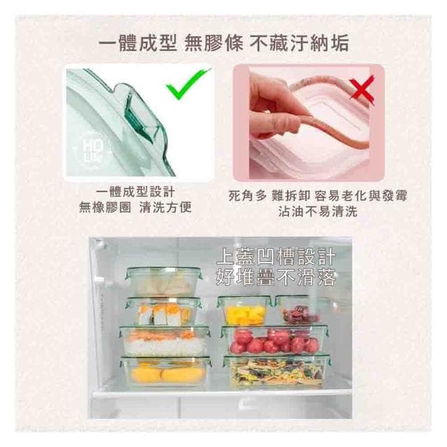 【iwaki】iwaki日本耐熱玻璃微波盒 500ml 日本收納盒 微波 烤箱玻璃 入厝禮 新居禮物 新屋送禮(IWAKI)