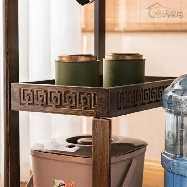 ⚡免運 茶車 簡約現代小茶 幾移動沙發邊幾 置物架 茶桌 茶盤 茶具 燒水壺 一體家用 小茶台 茶車 陽台 泡茶桌